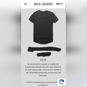 (Pink) Nice Collective crew t-shirt